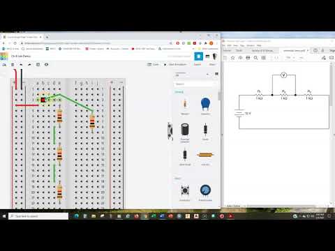 Tinkercad Breadboard Demo