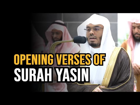 Opening of Surah Yasin | Sheikh Yasser Dossary | English Translation