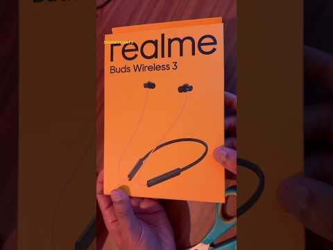 Realme Buds Wireless 3 Neckband Unboxing