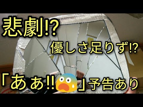 【悲劇】ドアミラー 分解!!優しさが足りないとこうなる😭予告あり!!