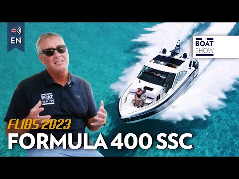 FORMULA 400 Super Sport Crossover seen at FLIBS 2023 - The Boat Show