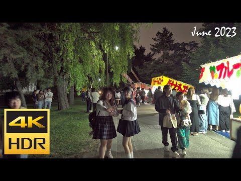 [4K HDR] 札幌まつりを散策 2023 / Strolling around Sapporo Festival (Hokkaido, Japan)