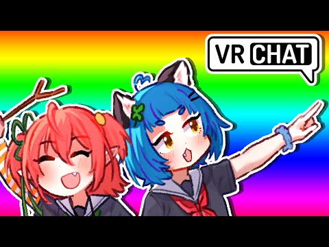 Fuyo and Poko day out in VR