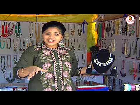 Beautiful Wooden Necklace Collections | Handmade Cloth Fabric Necklace | Vanitha Tv