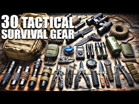 30 Incredible Tactical Survival Gear & Gadgets You Must Have