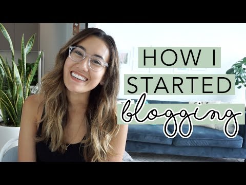 How I Started Blogging (My FIRST Official YouTube Video!) | OM & THE CITY