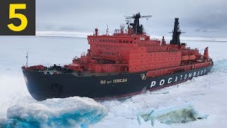 5 Ice Breaking Ships Braving the Arctic Circle