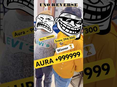 UNO Reverse Sainik School Test Result #viralvideo #aura #unoreverse #phonk