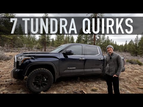 7 Quirks of the 2022 Tundra