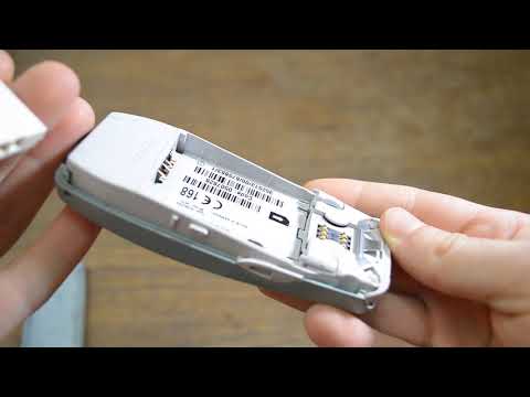 How To Open NOKIA 3410 Old Phone Remove And Insert The Battery