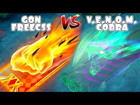 Dyrroth Gon VS V.E.N.O.M. Cobra Skin Comparison