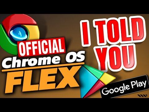 Chrome OS FLEX Officially Here With PLAY STORE?