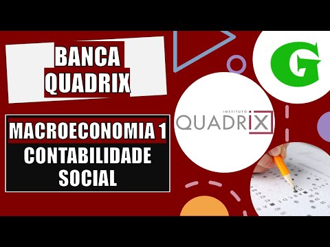 Questão 01 - Macroeconomia 1: Contabilidade Social - Banca Quadrix