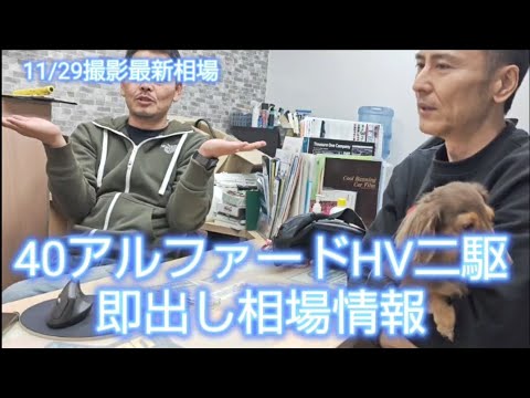 40アルファードHV二駆即出しの相場は？今回の動画ではついにチャンスが？！#40アルファード#40アルファードHV