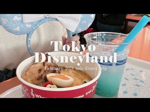 solo trip to disney🏰To Tokyo Disneyland from Osaka🚅🚌 | Food🍴 | JAPAN TRAVEL VLOG