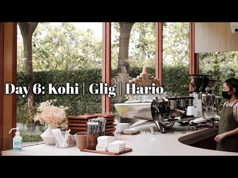 Sukhumvit Cafe Hopping Vlog: Kohi Roastery & Coffee Bar | Glig Cafe | Hario Cafe Bangkok