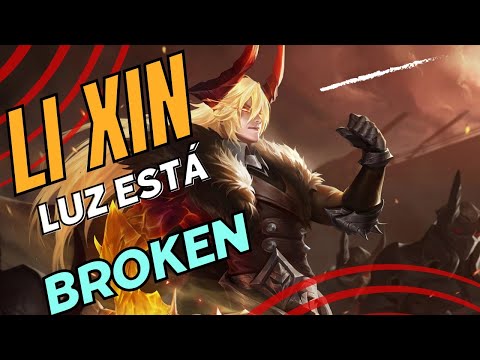 LI XIN DESPERTAR DA LUZ ESTÁ MUITO BROKEN - HONOR OF KINGS