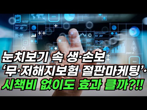 눈치보기 속 생·손보 ‘무·저해지보험 절판마케팅’… 시책비 없이도 효과 클까