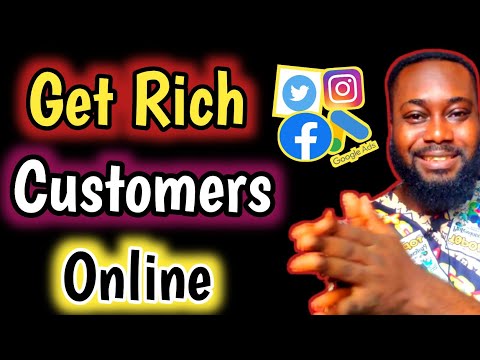 How To Get Rich Clients And Customers On Social Media (Facebook, Twitter, Google Ads , Tiktok)