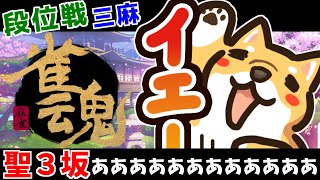 【三麻段位戦】王座の間・5分ディレイ・犬【雀魂 -じゃんたま-】