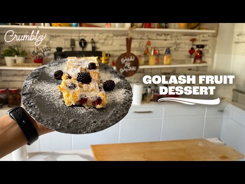 Easy and quick Golash fruit dessert recipe! 😋😲