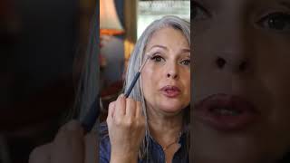 Blending Brush #beautyover50 #grayhair #productreview #makeup