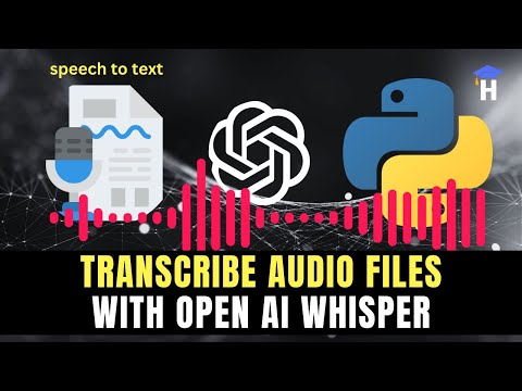 Whisper openai tutorial - English speech recognition system ASR - Speech to Text using ChatGPT