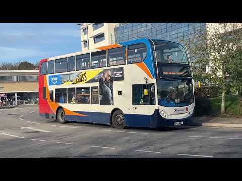 Buses at Hastings Railway Station - Wednesday 13th November 2024