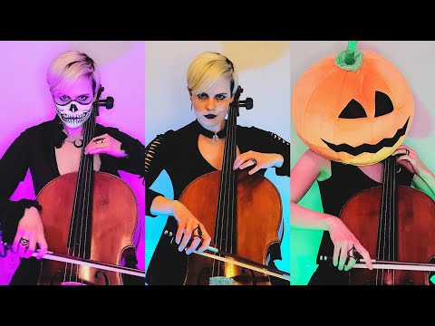 Spooky Scary Skeletons Instrumental | The Cello Doll