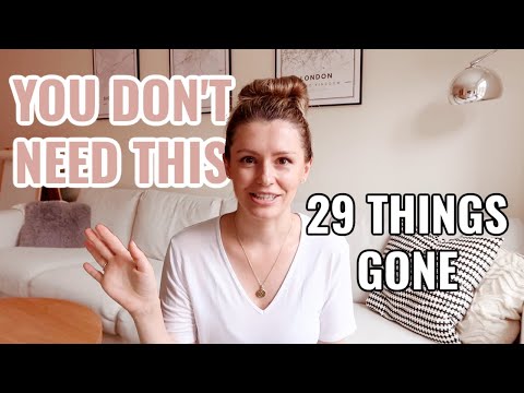 *gone* ✨  29 things I've decluttered recently | MESSY TO MINIMALIST | Extreme Declutter with Me UK