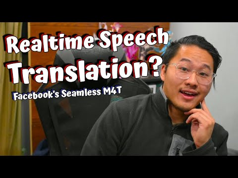 Realtime Speech Translation with Facebook's SeamlessM4T