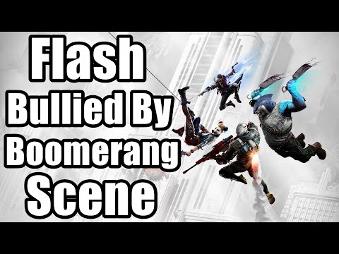 Flash Bullied By Boomerang Scene - Suicide Squad Kill the Justice League