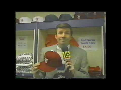 Scranton/Wilkes-Barre Red Barons Home Opener on WNEP-TV April, 1995