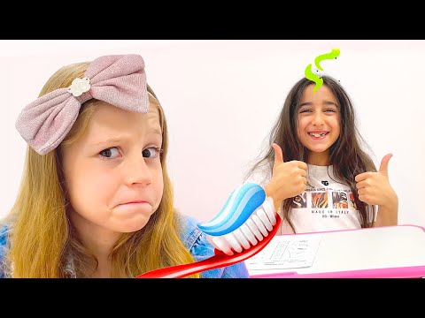 Nastya shares the secret with her friend about how to look great - Video series for kids