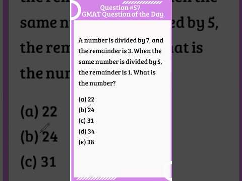 GMAT Question #gmat#gmatfocus #gmatprep  #shorts #maths #exam#gmatproblemsolving #education #quant