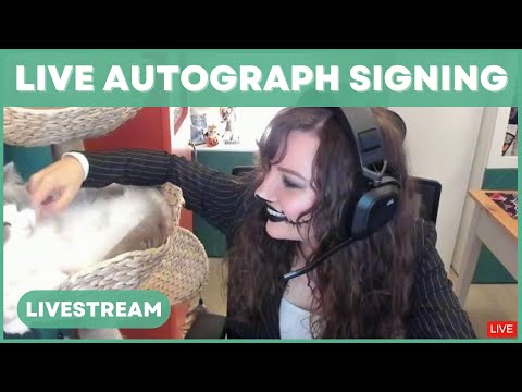 LIVE Autograph Print Signing with Nola Klop - Voice Actor of V from Murder Drones