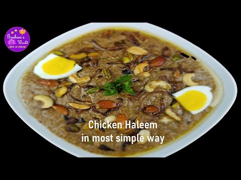 Ramzan Special Chicken Haleem || Eid Special Food || Easy Haleem at home