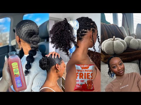 VLOG | Protective styles all month, moving, my nail tech dumped me and I’m allergic to my couch?