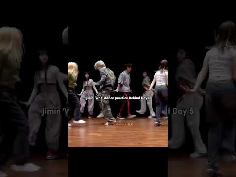 Jimin Who dance practice behind the scenes  💓 #bts #jimin