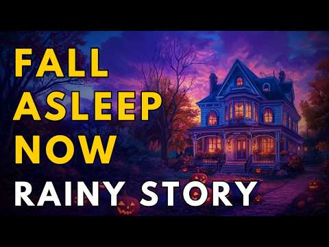 🎃A Not So Spooky Sleepy Story🎃A Victorian Halloween Party - A RAINY Sleepy Story