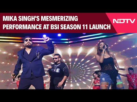 Mika Singh's Mesmerizing Performance At BSI Season 11 Launch