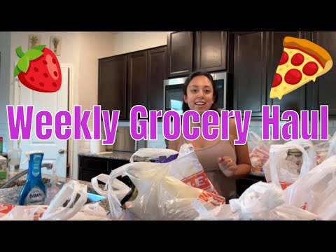 Weekly Grocery Haul | Weekly Meal Plan and restock with me!!