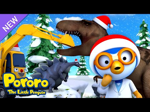 [⭐NEW] Pororo Christmas Dino Hospital | Heavy Vehicles at the Dinosaur Hospital | Dinosaur Song