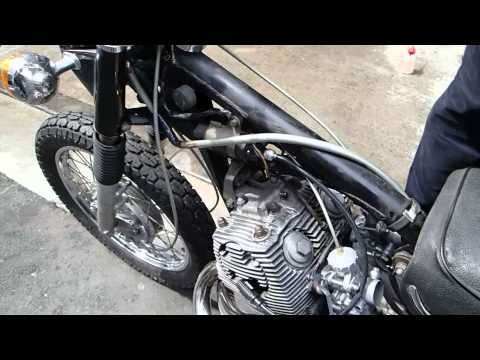 HONDA CL77  restore engine start