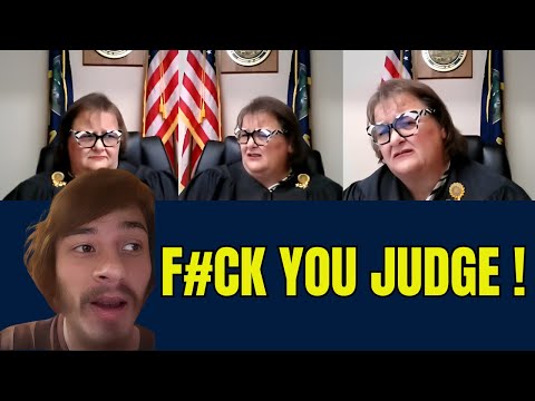 Judge Webster SHOCKED by Foul language Defendant NOW in CONTEMPT!!