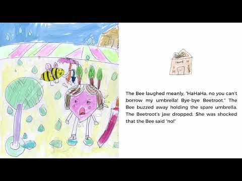 Kids4Kids | Beetroot's First Friend 紅菜頭的第一個朋友 | My Story Creation (ENGLISH)