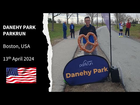 Making my USA parkrun debut at Danehy Park - part of my Boston Marathon weekend build-up