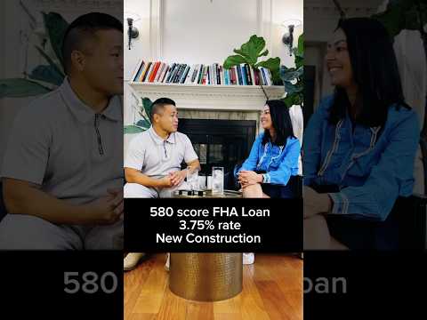 3.75% rates on New Construction Homes, 580 score FHA 3.5% down! #mortgage #newconstruction #newhome