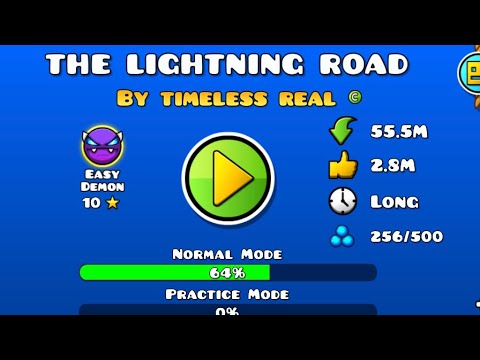 The lightning road 64% | gd