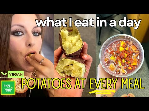 All of the Potato Meals I Ate in a Day 🥔🥔🫶🏼